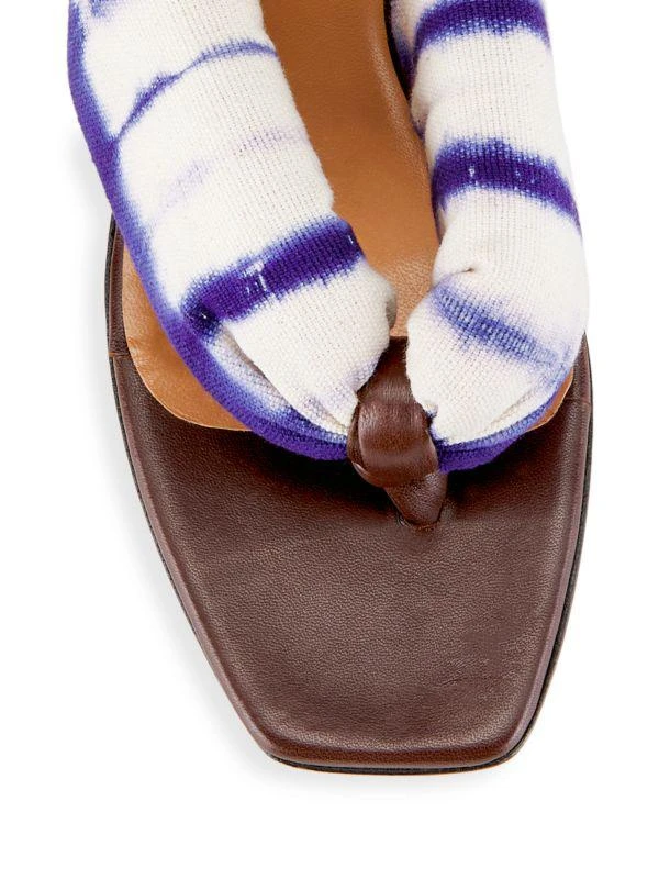 Brother Vellies Togo Tie-Dye High-Heel Sandals 4