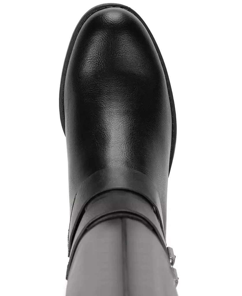 Style & Co Women's Maliaa Wide-Calf Buckled Riding Boots, Created for Macy's 8