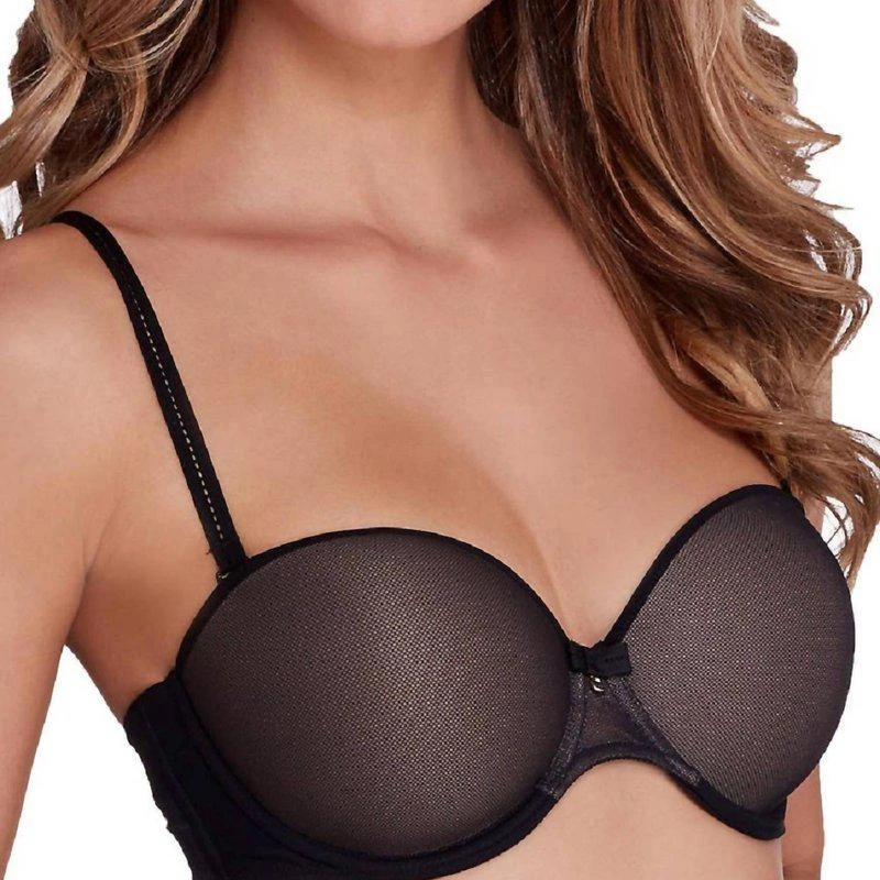 Chantelle Vous Et Moi Strapless Bra In Black 1