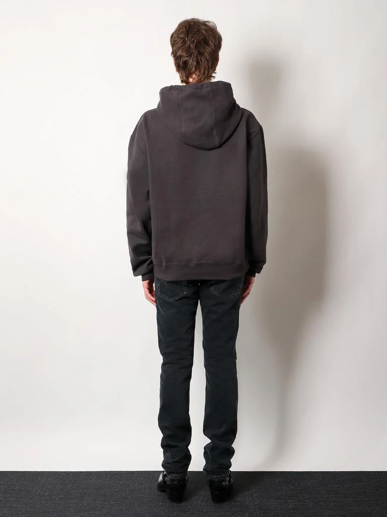 Yves Saint Laurent Organic cotton sweatshirt with frontal logo embroidery 3