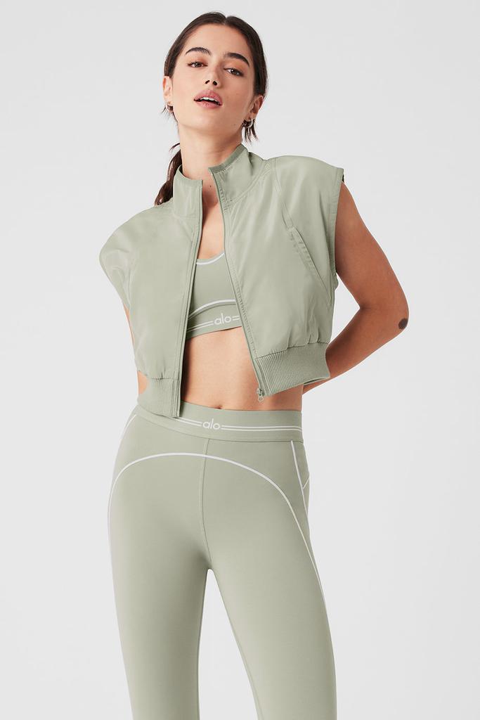 Alo In Motion Vest - Limestone
