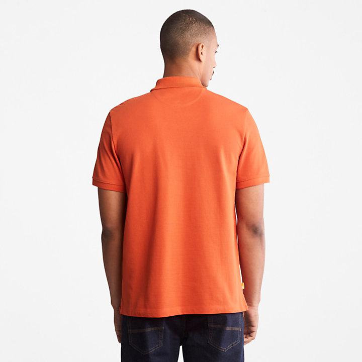 Timberland Millers River Pique Polo Shirt for Men in Orange