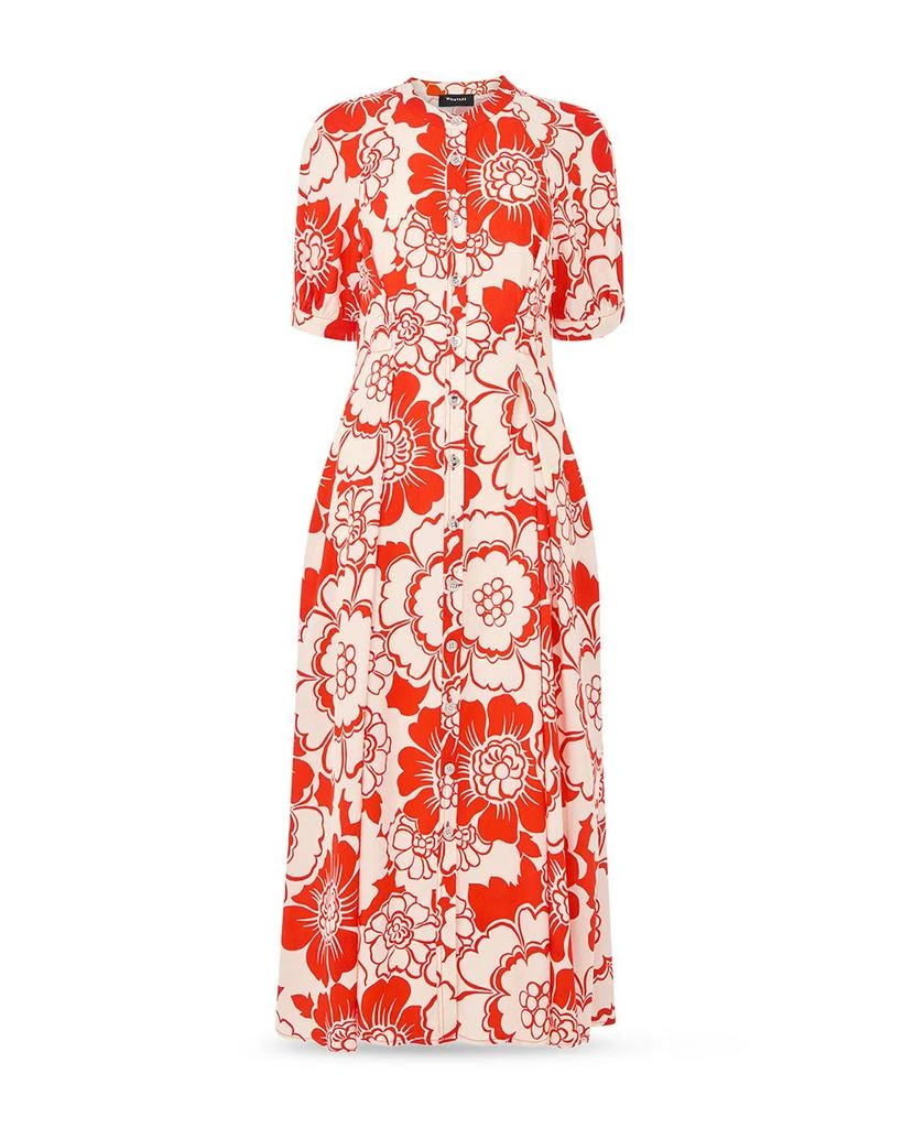 Whistles Bloom Floral Midi Dress 5