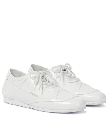 Jimmy Choo x Marine Serre leather sneakers 1