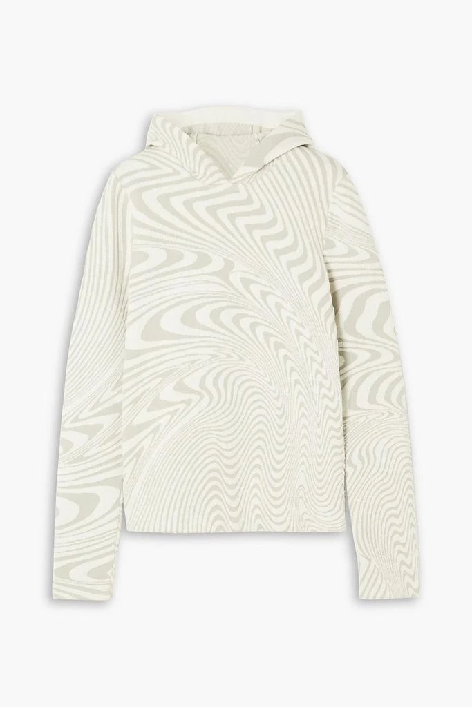 Aztech Mountain + Ed Curtis jacquard-knit hoodie 1