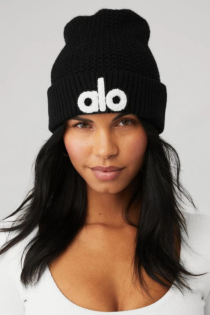 Alo Cool Skies Beanie - Black - Hats - Free Shipping  display picture 1