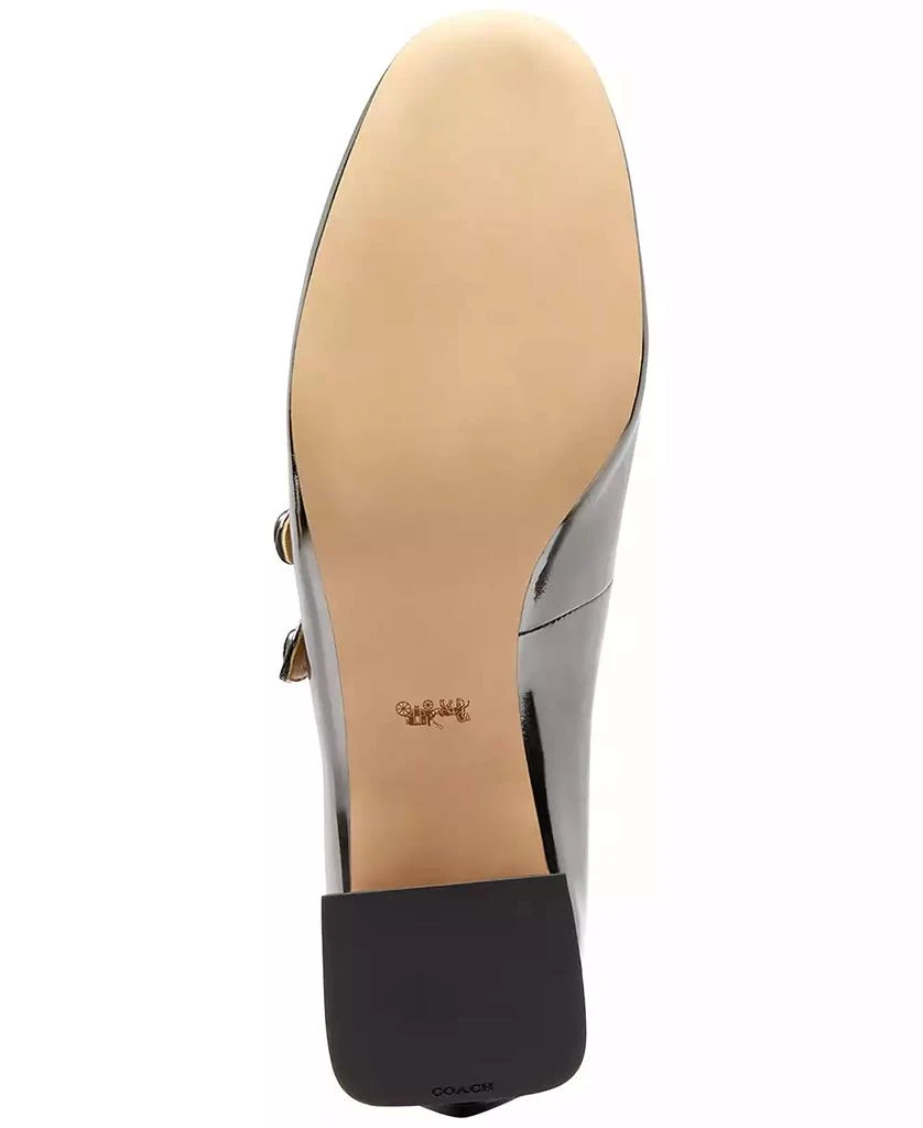 Coach Women's Angelina Double Buckle Mary Jane Pumps 5