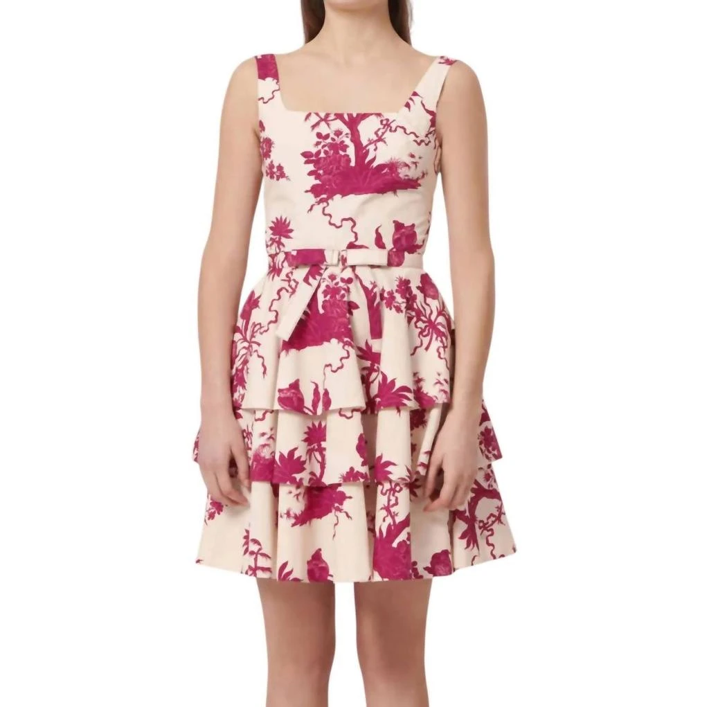 Romanne Dress In Ecru  On Sale Now with Up to 63% Off | Discover Exclusive  Deals & Savings at BeyondStyle  Authentic Tara Jarmon women|clothing| dresses with Limited-Time Discounts, Free Shipping, and