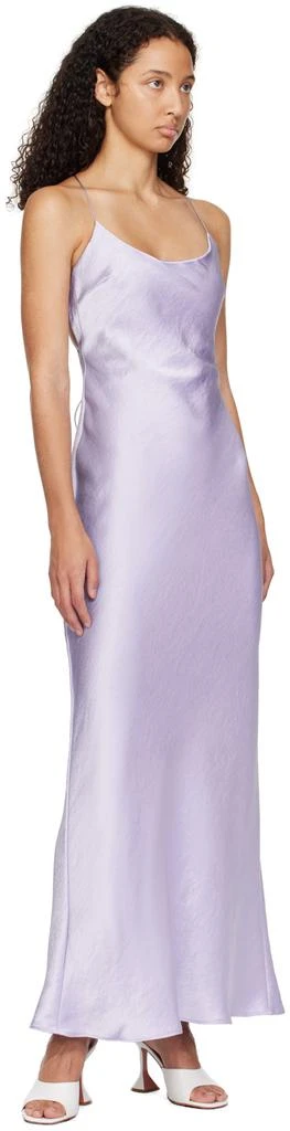 Bec & Bridge Purple Allegra Tie Maxi Dress 4