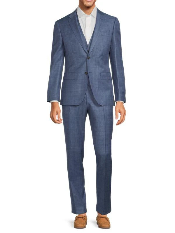 Hugo Boss 3-Piece Wool Suit 1