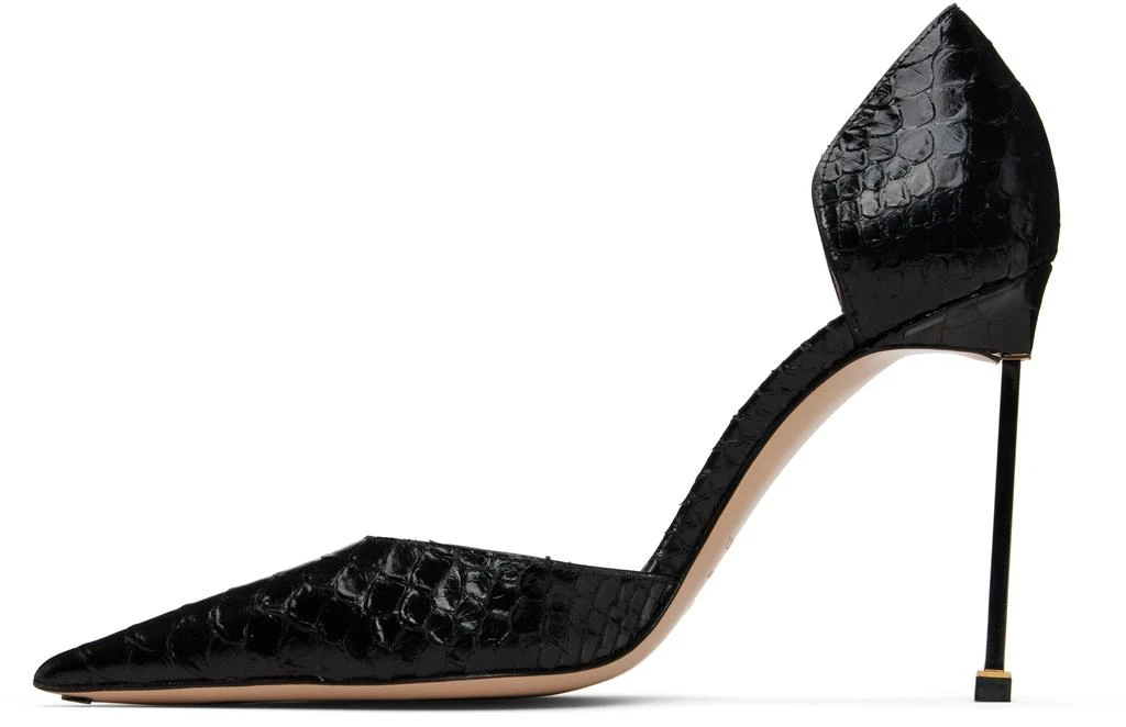 Tom Ford Black Semi Shiny Printed Python Spire D
Orsay Heels 3