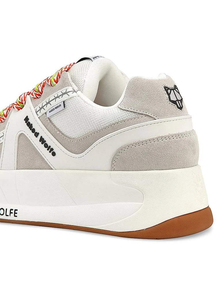 Naked Wolfe Slide White Low Top Sneakers 3