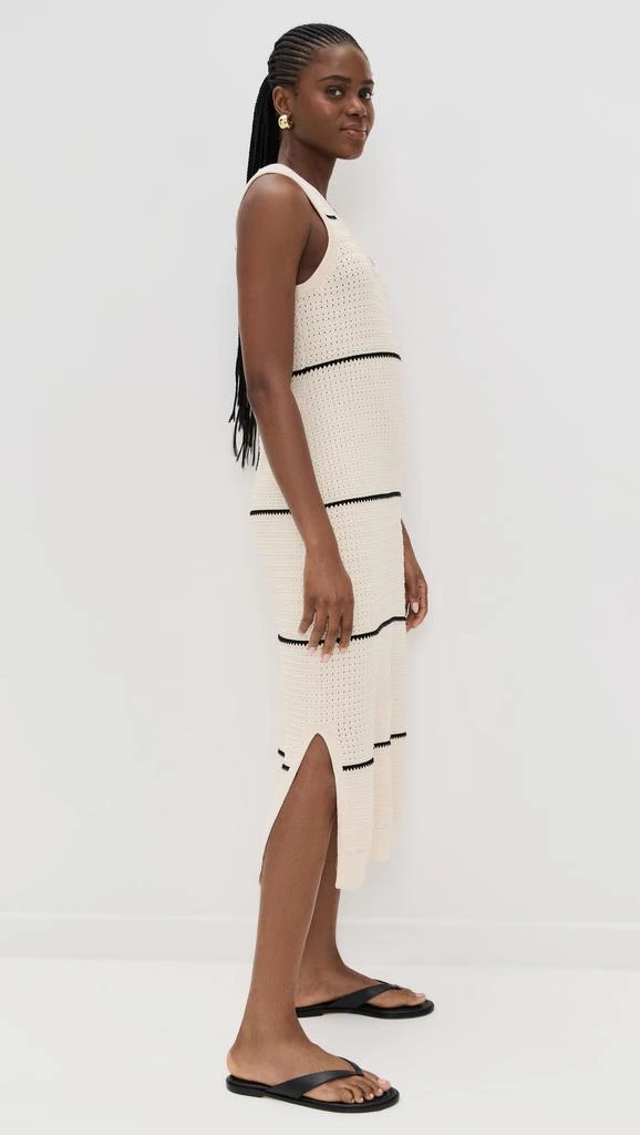 Varley Scott Scoop Neck Midi Dress 3