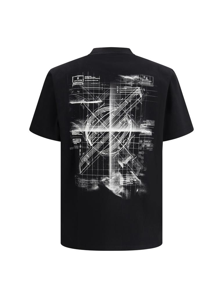 DAILY PAPER T-shirt whit maxi print