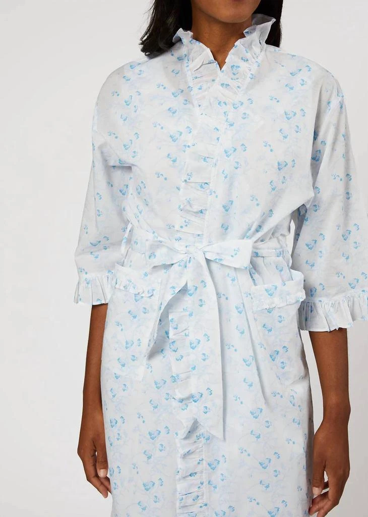 LENORA Lenora - Lily Cotton Ruffle Robe 1