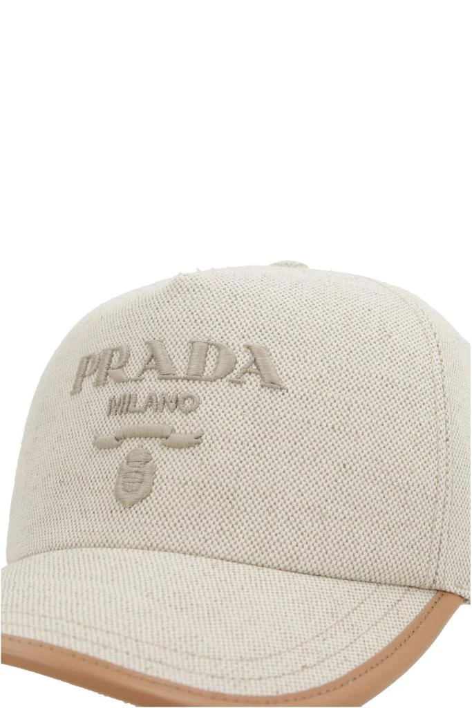 Prada Prada Logo Detailed Baseball Cap 4