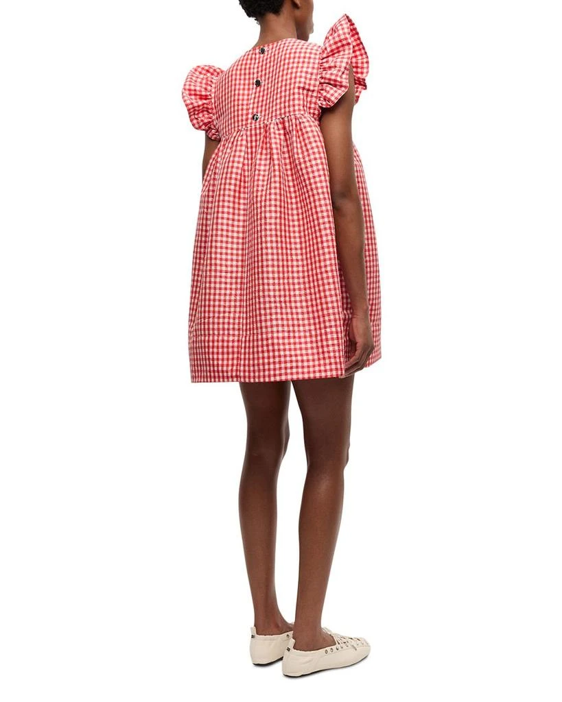 Ganni Gingham Mini Dress 2