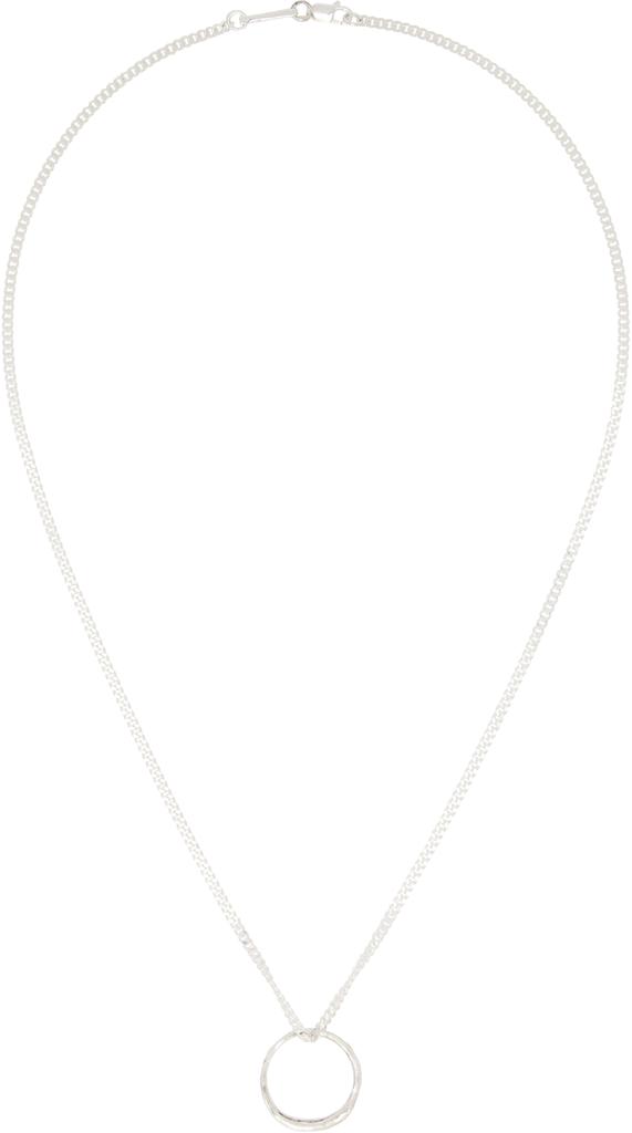 Pearls Before Swine Silver Ollo Pendant Necklace