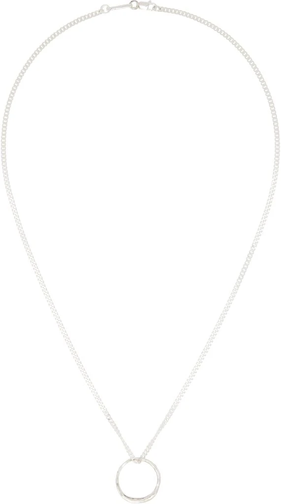 Pearls Before Swine Silver Ollo Pendant Necklace 1