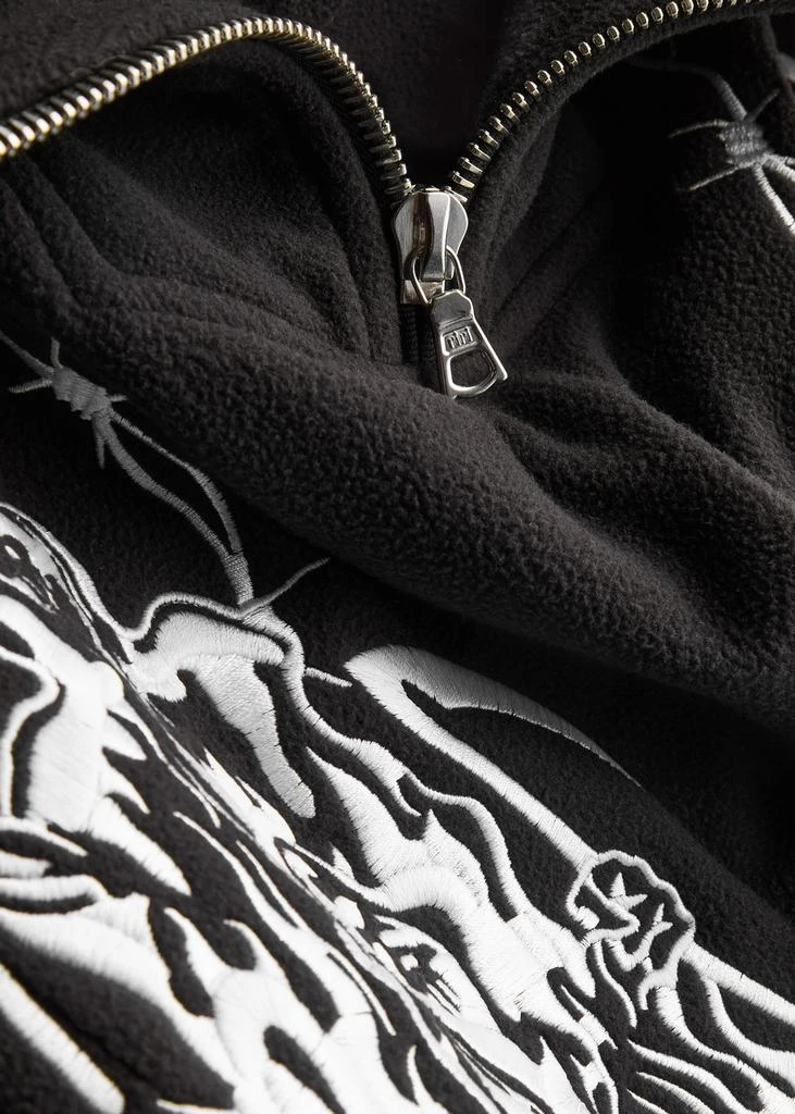 Warren Lotas Serenity Reaper embroidered fleece jacket 5
