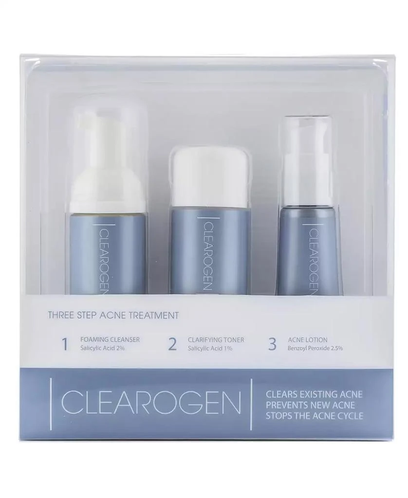 Clearogen Benzoyl Peroxide 1 Month Travel Acne Treatment Kit