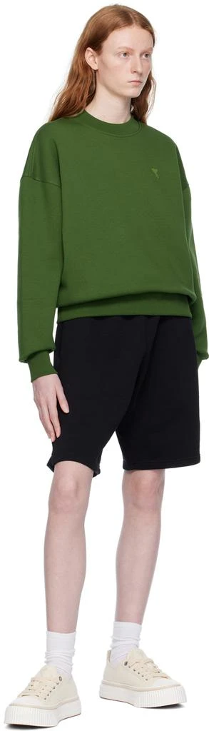 AMI Green Ami de Coeur Sweatshirt 4