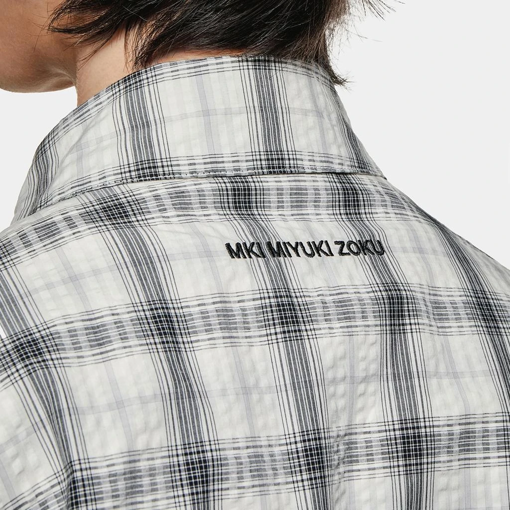 MKI Miyuki Zoku MIYUKI ZOKU Box Cotton-Seersucker Dress Shirt 4
