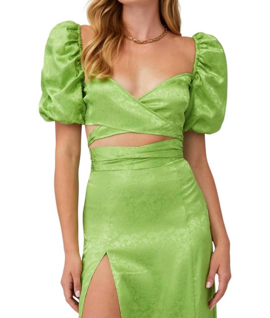 Ronny Kobo Zano Top In Green