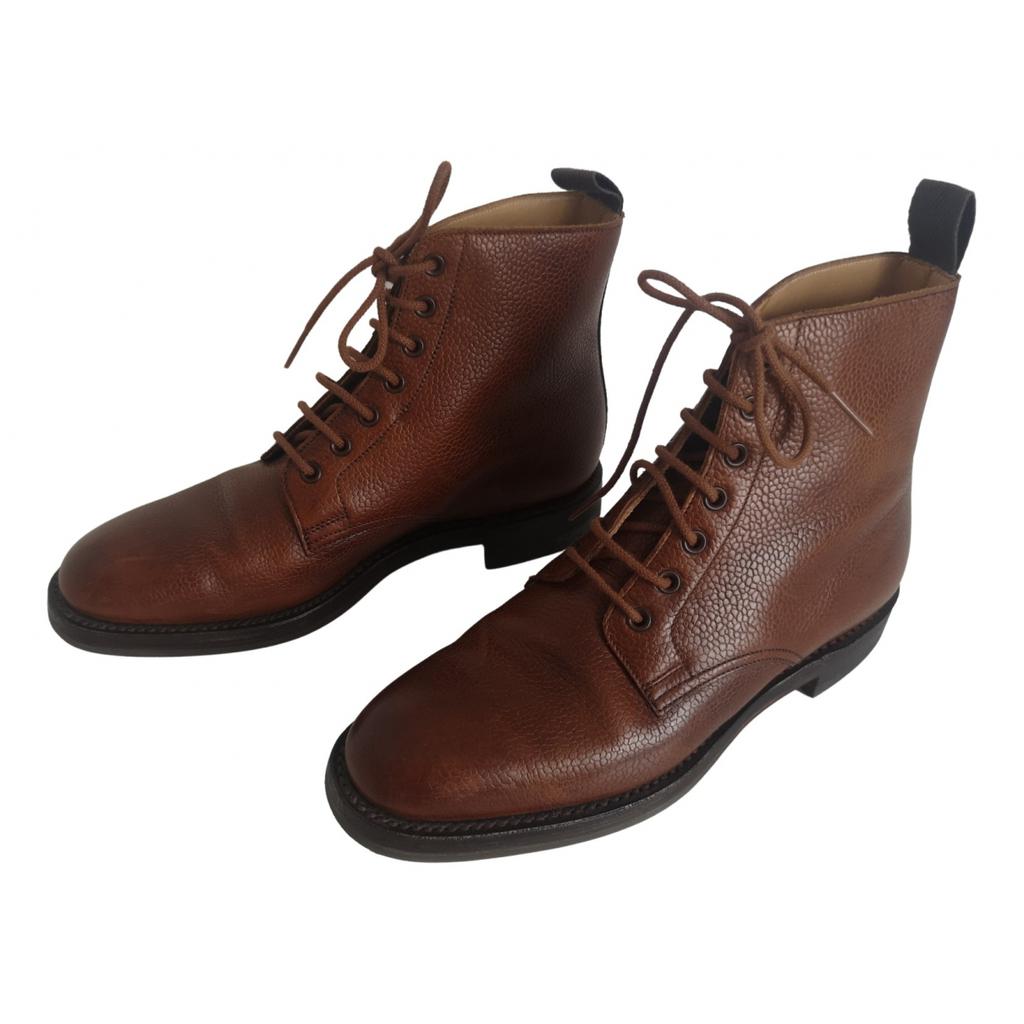 Crockett& Jones Crockett& Jones Leather lace up boots
