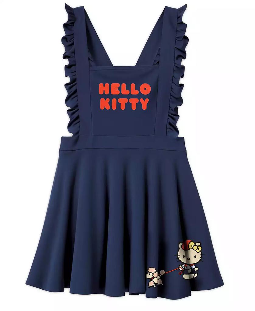 Hello Kitty Toddler and Little Girls 3-Piece Top, Hat and Jumper Set