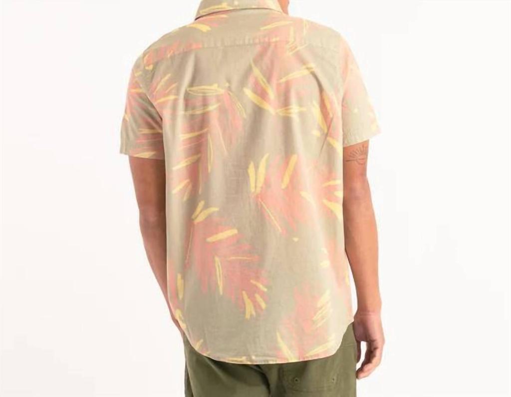 Banks Journal Banks Journal - Seasons Short Sleeve Woven Shirt