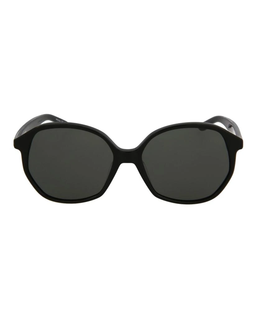 Balenciaga Oversized Round Acetate Sunglasses 1