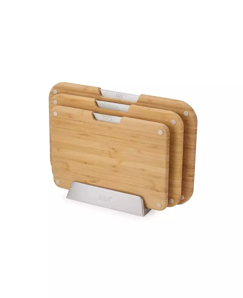 Joseph Joseph Boards Bamboo 3-Piece Cutting Board Set 1
