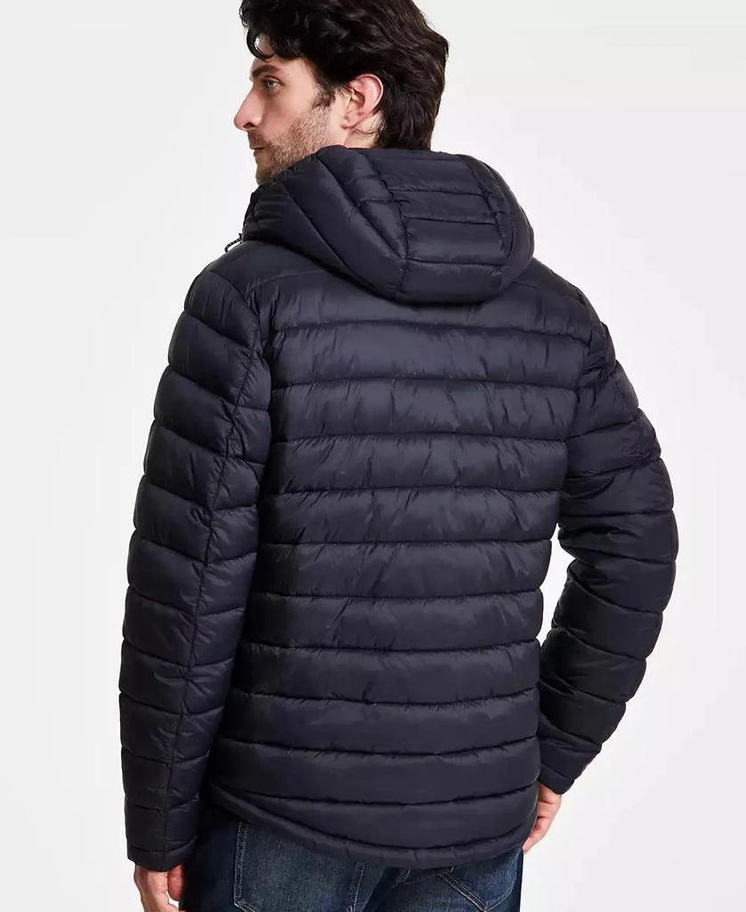HAWKE & CO Men's Sherpa Lined Hooded Puffer Jacket 2
