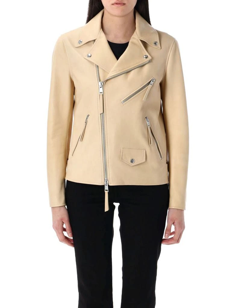 Ralph Lauren Ralph Lauren Sheepskin Leather Moto Jacket 1