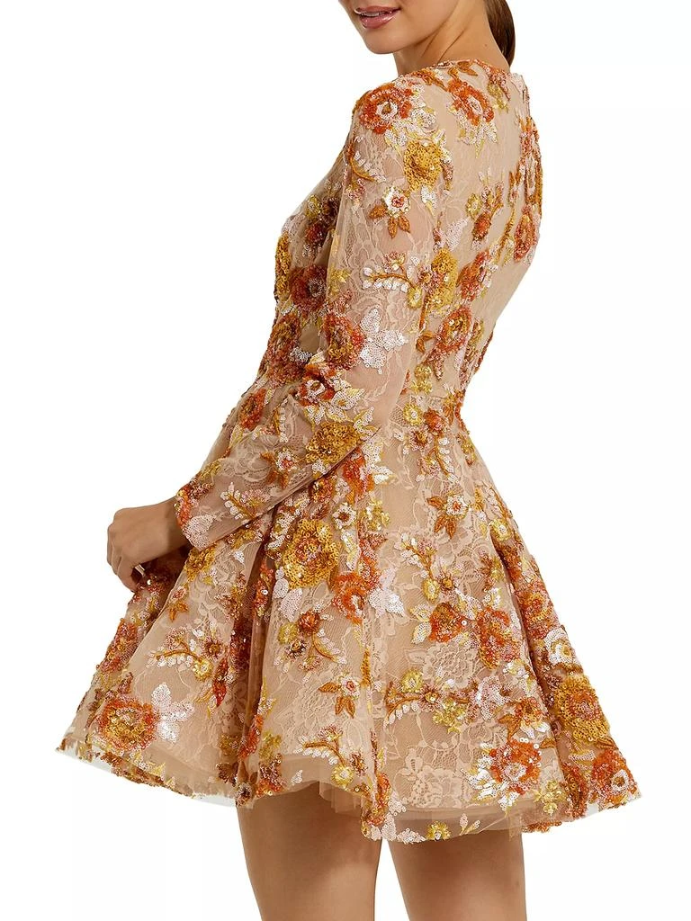 knee length dresses for ladies Mac Duggal 50665 - Tea Length A-Line Dress