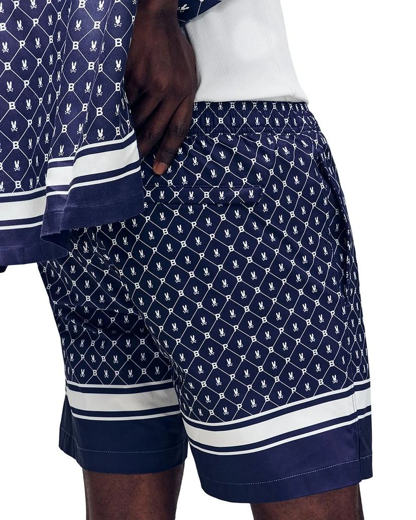 Psycho Bunny Hunter AOP 5.75" Swim Trunk 4
