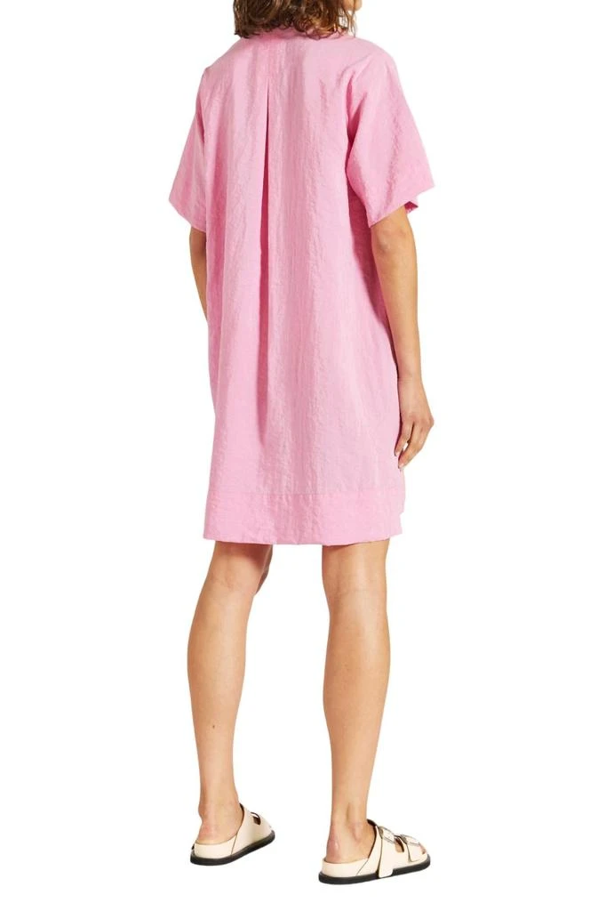 Lee Mathews Edie Mini Dress In Pink-Marigold 3