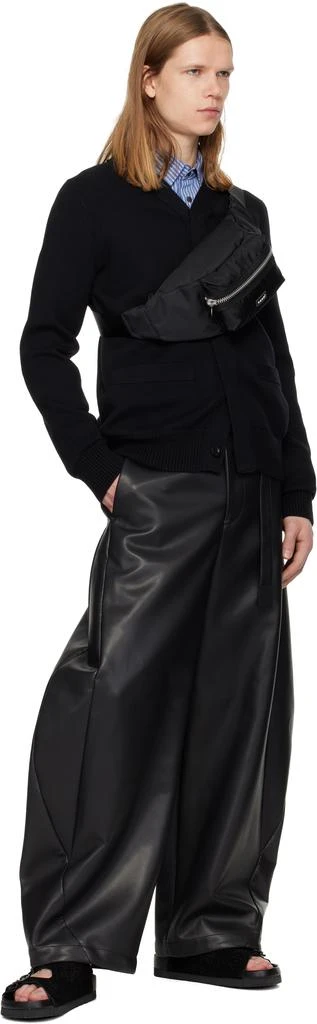 Sacai Black Pocket Belt Bag 4