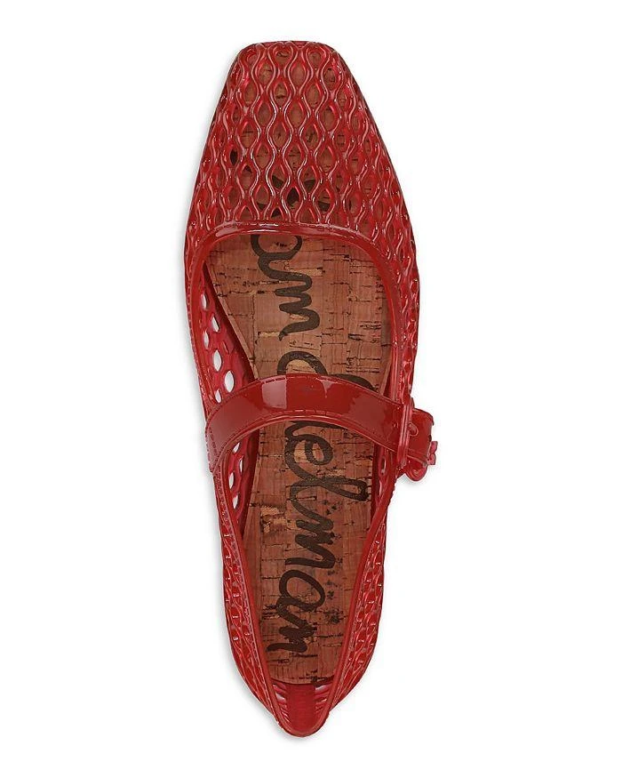 Sam Edelman Women's Michaela Square Toe Jelly Flats 3