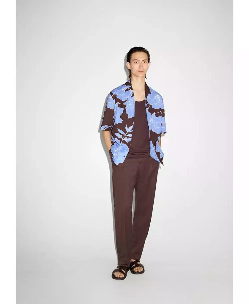 Mango Men's Printed Cotton Shirt 5