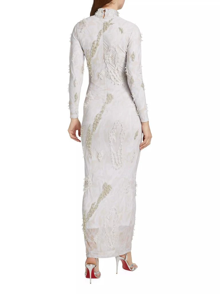 Onalaja Zusi Evergreen Turtleneck Maxi Dress 5