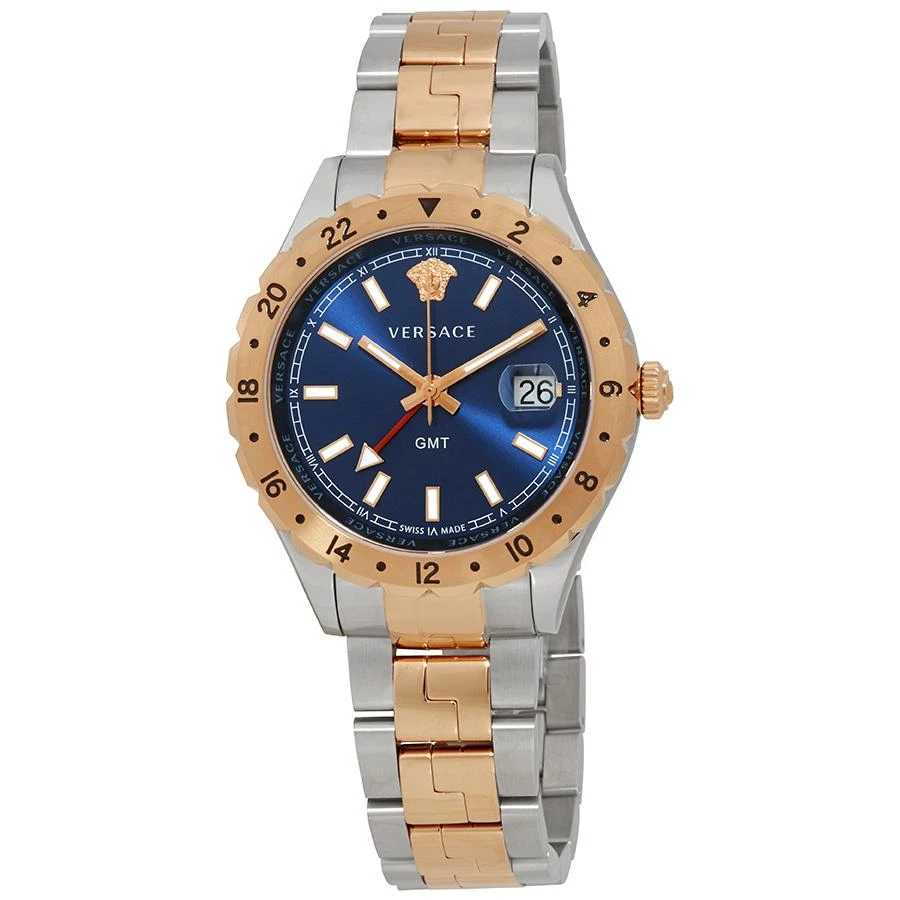 Versace Versace Hellenyium GMT Blue Dial Men's Watch V11060017 1