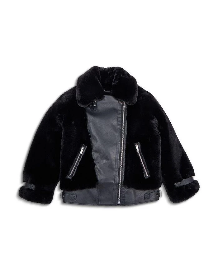 The Kooples Faux Fur Aviator Jacket 1