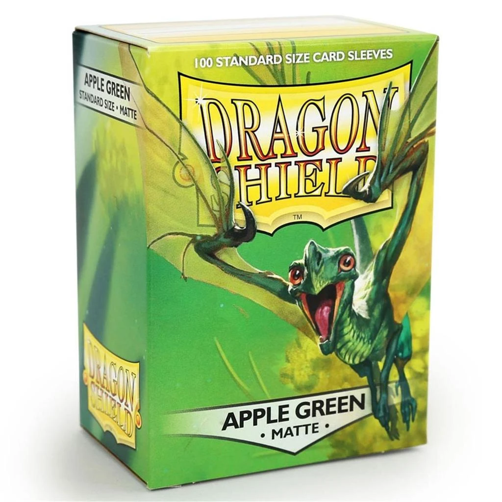 Dragon Shield - Matte Apple Green - 100 Sleeves Dragon Shield - Matte Apple Green - 100 Sleeves