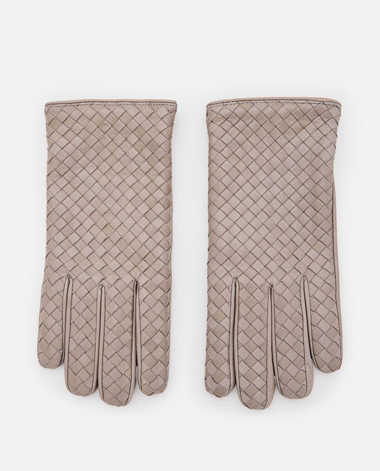 Bottega Veneta Intrecciato Leather Gloves