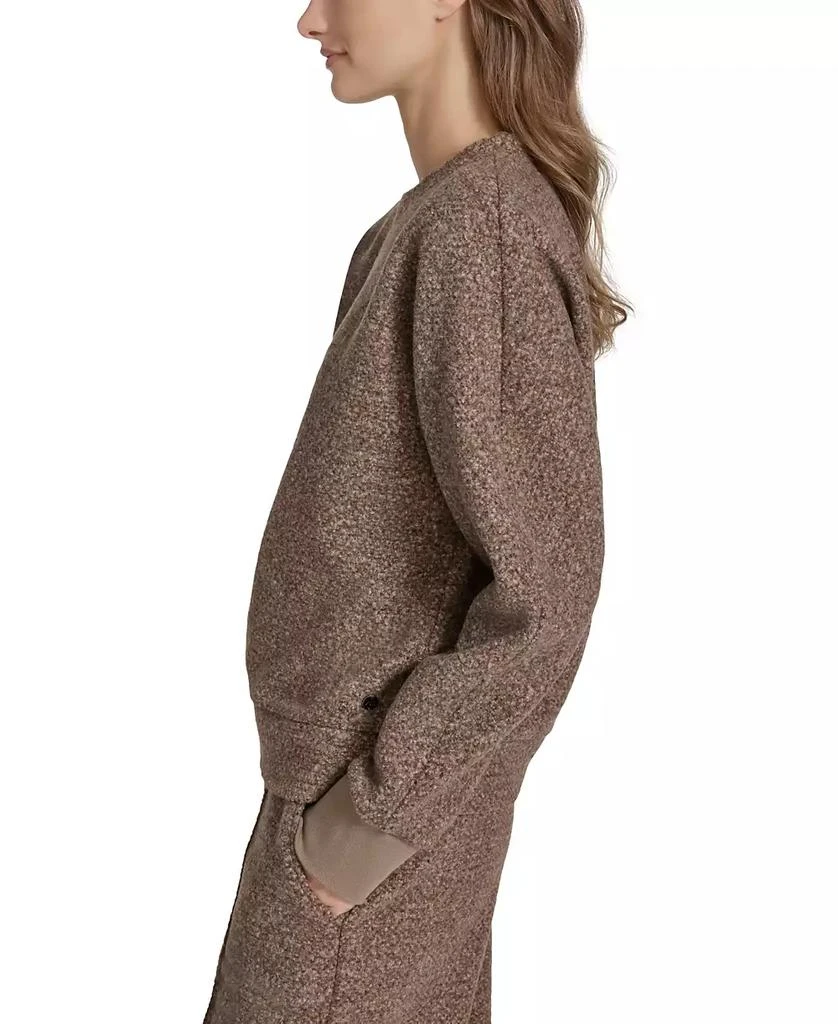 Marc New York by Andrew Marc Andrew Marc Sport Women's Fuzzy Knit Crewneck Sweatshirt 3