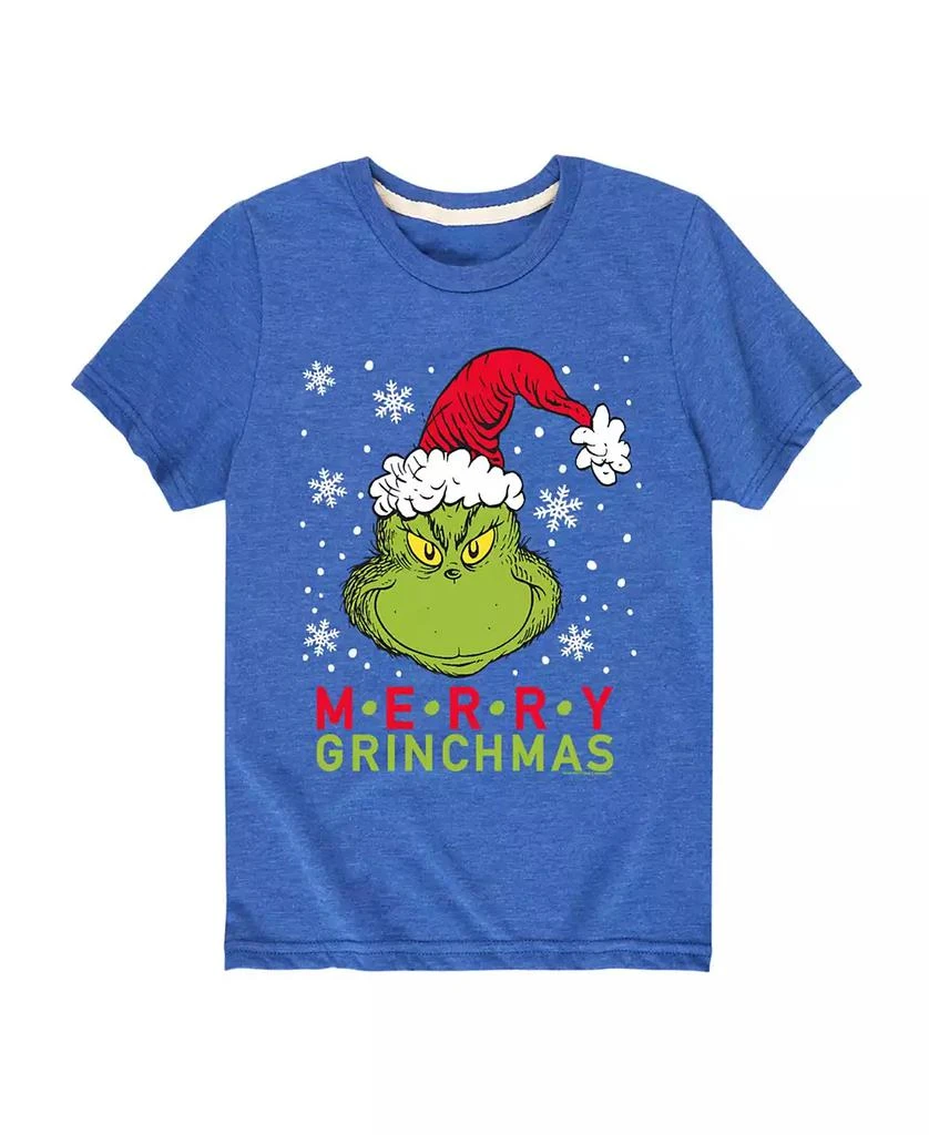 Hybrid Big Boys Merry Grinchmas Graphic Tee 1