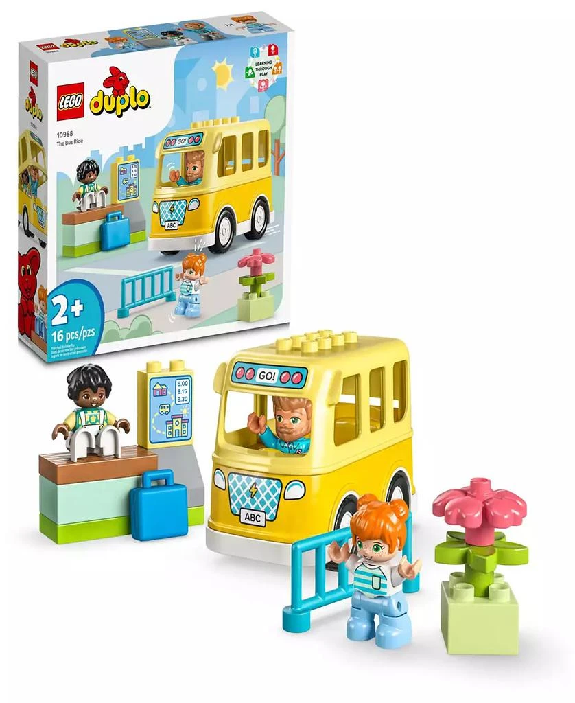 LEGO DUPLO Town 10988 The Bus Ride Toy STEM Building Set 1