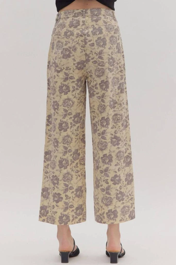 entro Entro - Vintage Rose Ankle Pants 2